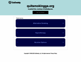 quitsmokingga.org screenshot