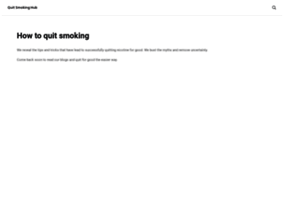 quitsmokinghub.com screenshot