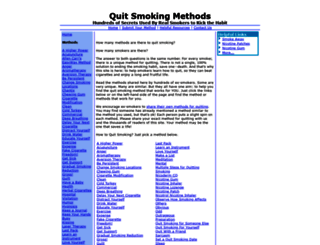 quitsmokingmethods.com screenshot