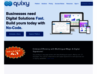 quixy.com screenshot