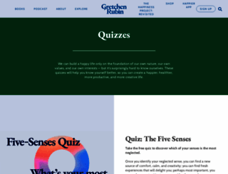 quiz.gretchenrubin.com screenshot