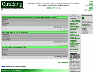 quizbang.co.uk screenshot