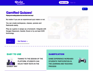 quizflight.com screenshot