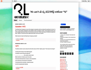 quizlexic.blogspot.com screenshot