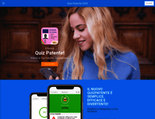 quizpatenteapp.com screenshot