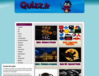 quizz.fr screenshot