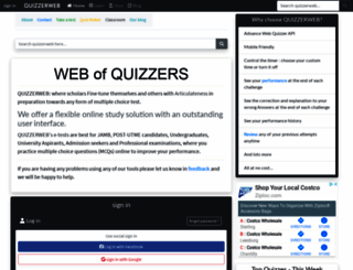 quizzerweb.com.ng screenshot