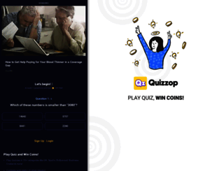 quizzop.com screenshot