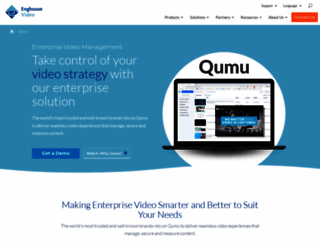 qumu.com screenshot