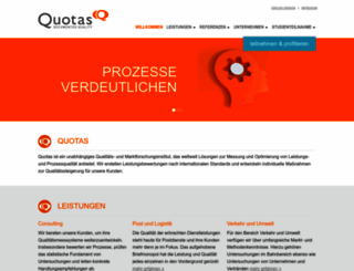 quotas.de screenshot