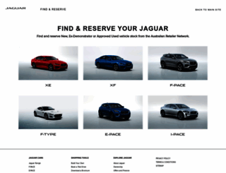 quote.jaguar.com.au screenshot