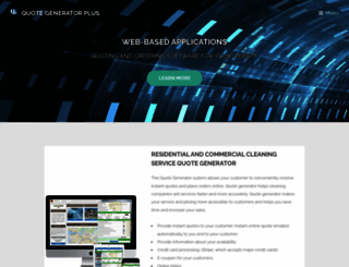 quotegeneratorplus.com screenshot