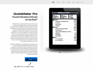 quotemakerpro.com screenshot