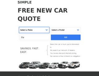 quotes.newcar.com screenshot