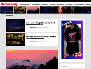 quotesberry.com screenshot