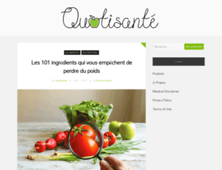 quotisante.com screenshot