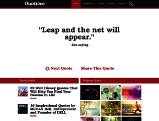 quotivee.com screenshot
