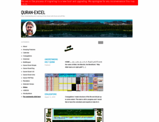 quranexcel.com screenshot