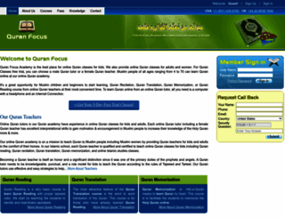quranfocus.com screenshot