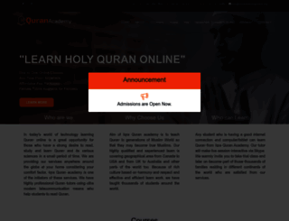 quranlearningonline.org screenshot