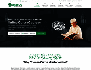 quranmasteronline.com screenshot