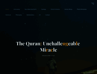 quranmiracles.com screenshot