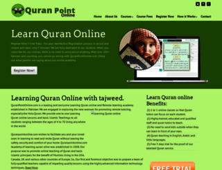 quranpointonline.com screenshot