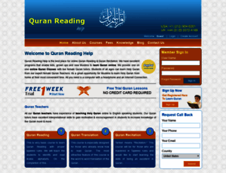 quranreadinghelp.com screenshot