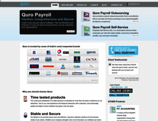 qurosoft.com screenshot