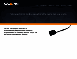 quspin.com screenshot