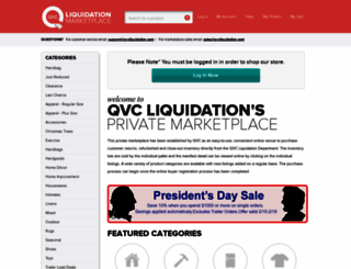 qvcliquidation.com screenshot