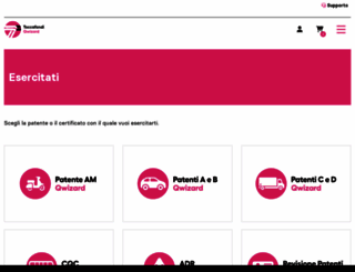 qwizard.it screenshot