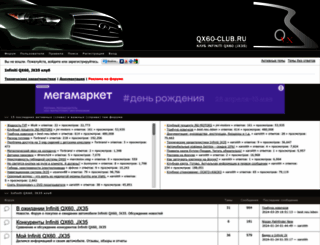 qx60-club.ru screenshot