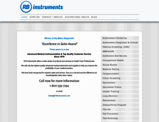 r-binstruments.com screenshot