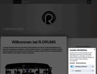 r-drums.com screenshot