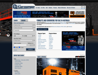 r-p-material-handling.tradeplantequipment.com.au screenshot