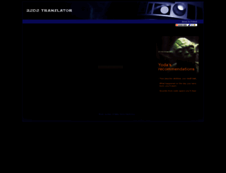 r2d2translator.com screenshot