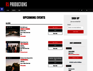 r5productions.com screenshot