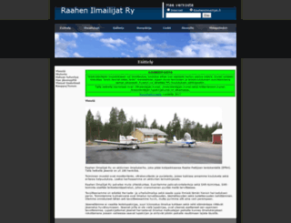 raahenilmailijat.net screenshot