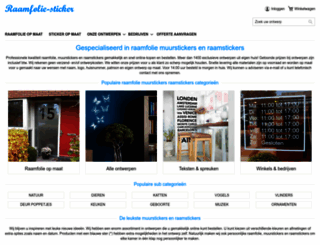 raamfolie-sticker.nl screenshot