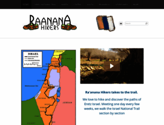 raananahikers.com screenshot