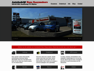 raaymakers-autos.nl screenshot