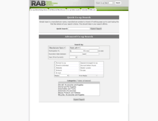 rab.recas.com screenshot