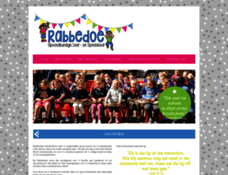 rabbedoe.co.za screenshot