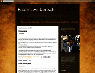 rabbilevi.com screenshot