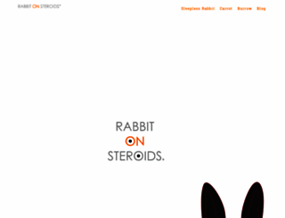 rabbitonsteroids.com screenshot