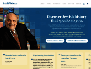 rabbiwein.com screenshot