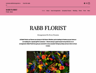 rabbsflorist.com screenshot