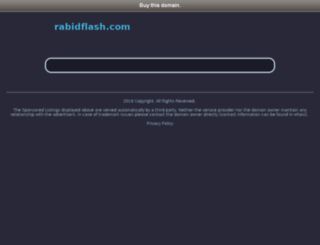rabidflash.com screenshot