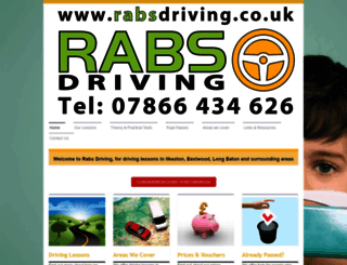 rabsdriving.co.uk screenshot